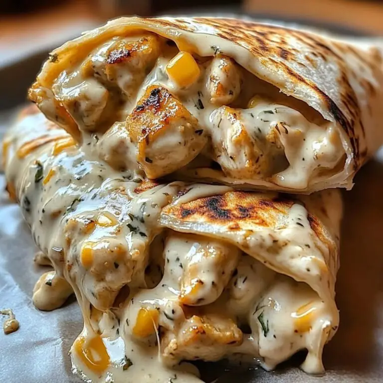 Cheesy Garlic Chicken Wraps Barkil Recipes