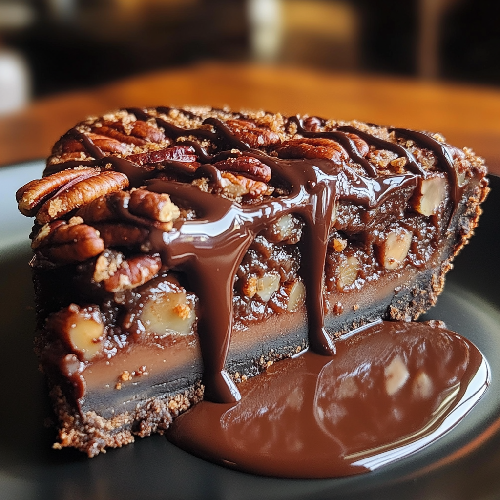Texas Chocolate Pecan Pie