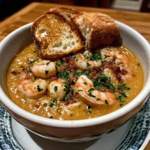 creamy crab shrimp bisque