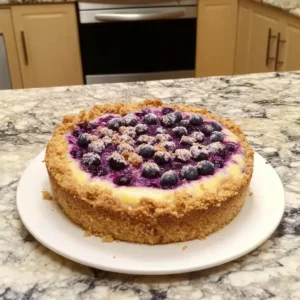 blueberry muffin cheesecake