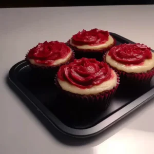 red velvet cheesecake cupcakes