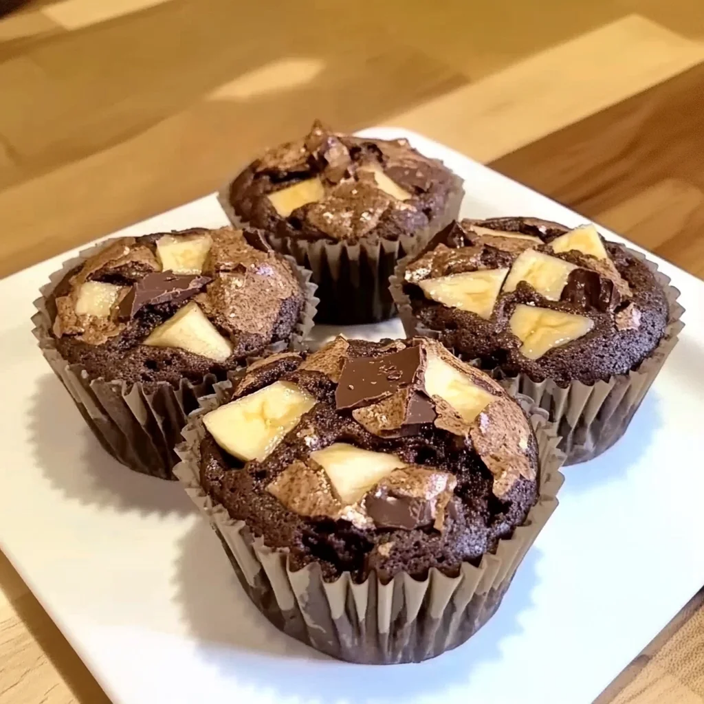 banana chocolate muffin recipe