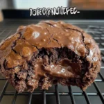 double chocolate nutella brownies