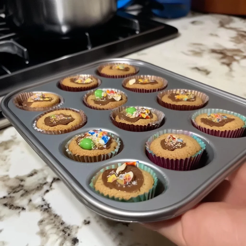 mini cup cookies